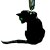 Collection Animaux, Boucles d'Oreille Chat